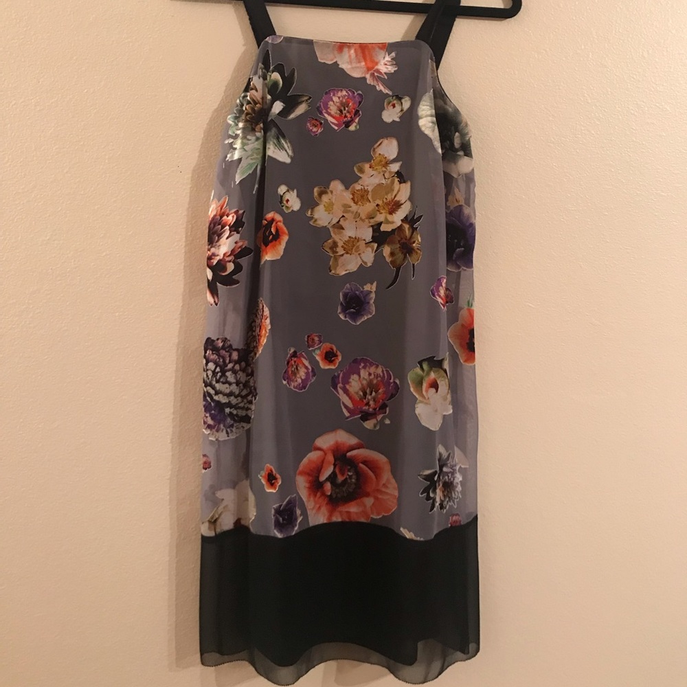 Simply Vera Wang Floral Overlay Dress